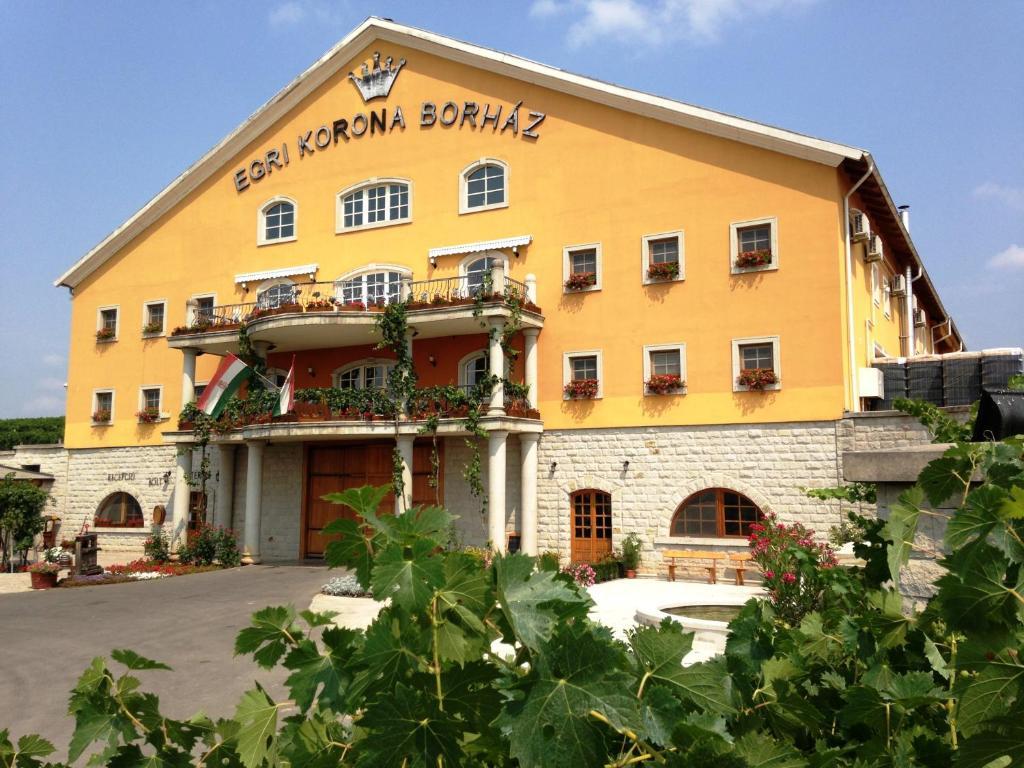 Egri Korona Borház és Wellness Hotel Demjén Exterior foto